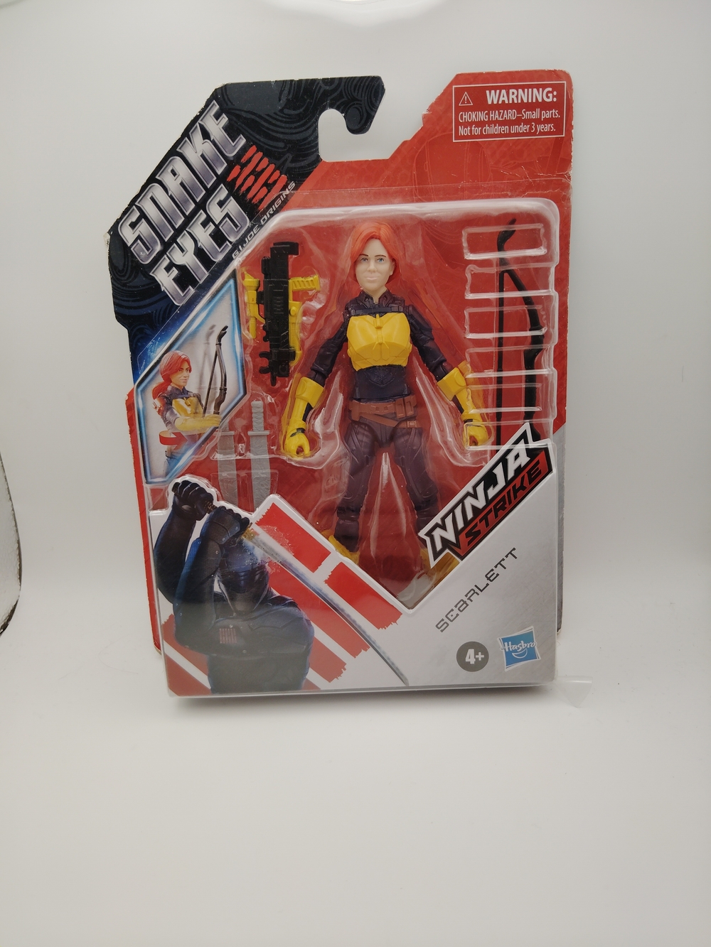 Hasbro Scarlettt Action Figure - Yellow, Red & Blue Outfit